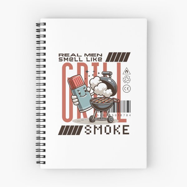 Item preview, Grill : Real men smell like smoke designed and sold by Peerless-Prime.
