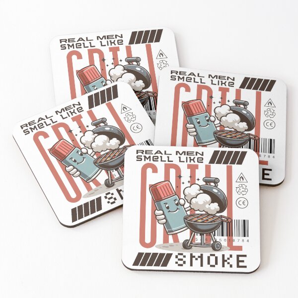 Item preview, Grill : Real men smell like smoke designed and sold by Peerless-Prime.