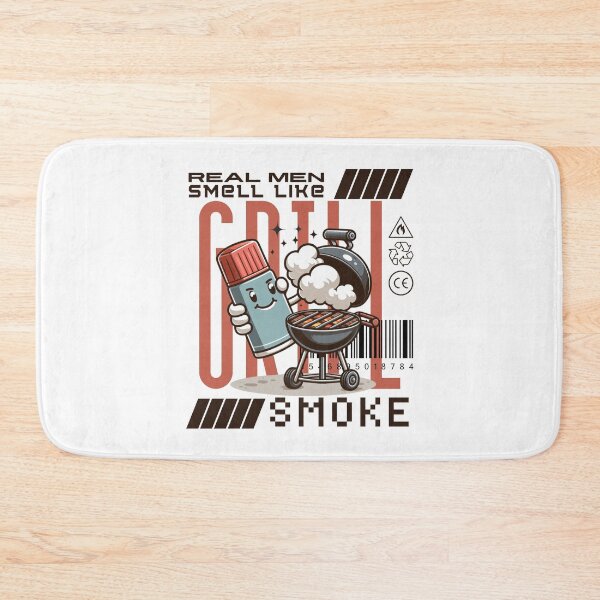 Item preview, Grill : Real men smell like smoke designed and sold by Peerless-Prime.