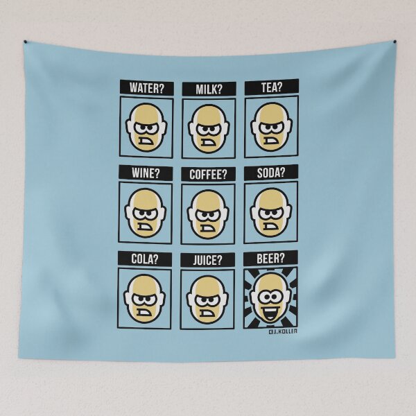 Item preview, Nothing Beats A Beer! (Beer Drinker / Funny / POS / 3C) designed and sold by MrFaulbaum.