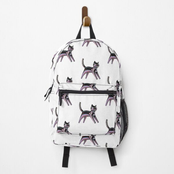 Item preview, holographic 3d cat render illustration designed and sold by ilomuilo.