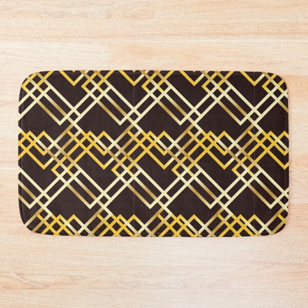 Item preview, Gold Art Deco Pattern designed and sold by VolbsMusic.