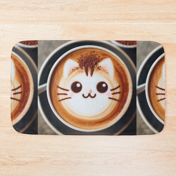 Item preview, Cat-Inspired Beverage Art designed and sold by Sadia  Jannat.