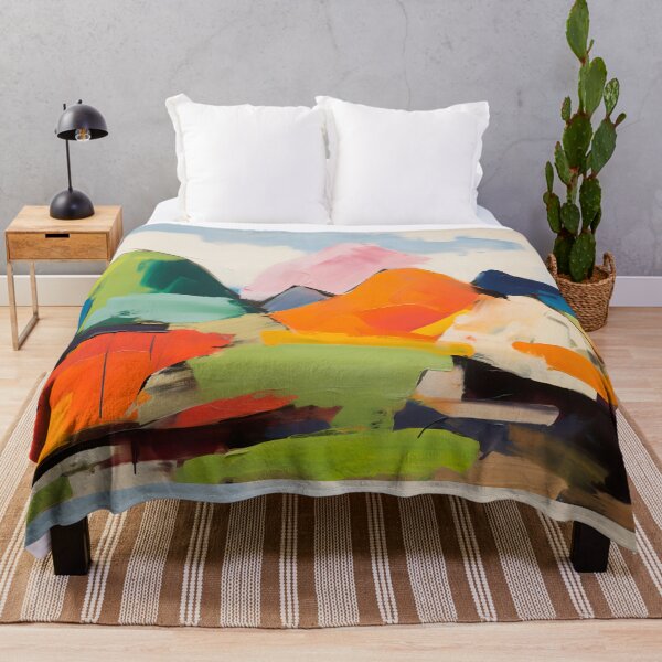 Item preview, colorful nature landscape designed and sold by ururuty.