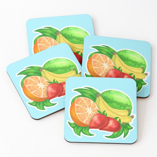 Item preview, Fruit Array (Strawberry, Orange, Banana, Watermelon) designed and sold by Percy Everett.
