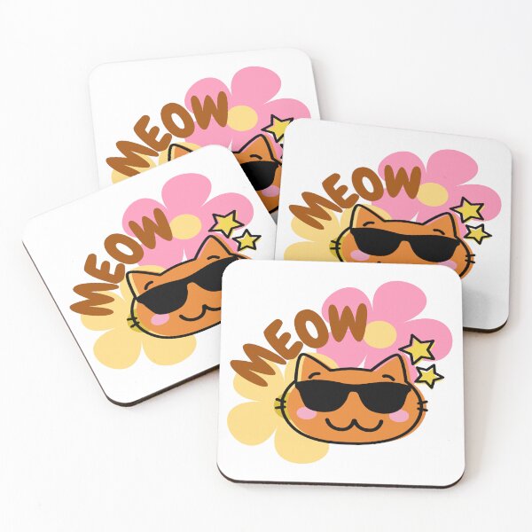 Item preview, Cute cat - meow  designed and sold by priyankajustine.