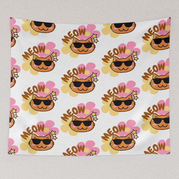 Item preview, Cute cat - meow  designed and sold by priyankajustine.
