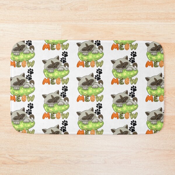 Item preview, Cute sleeping cat designed and sold by priyankajustine.