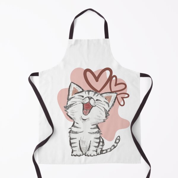 Item preview, Smiling happy cat with pink background designed and sold by priyankajustine.