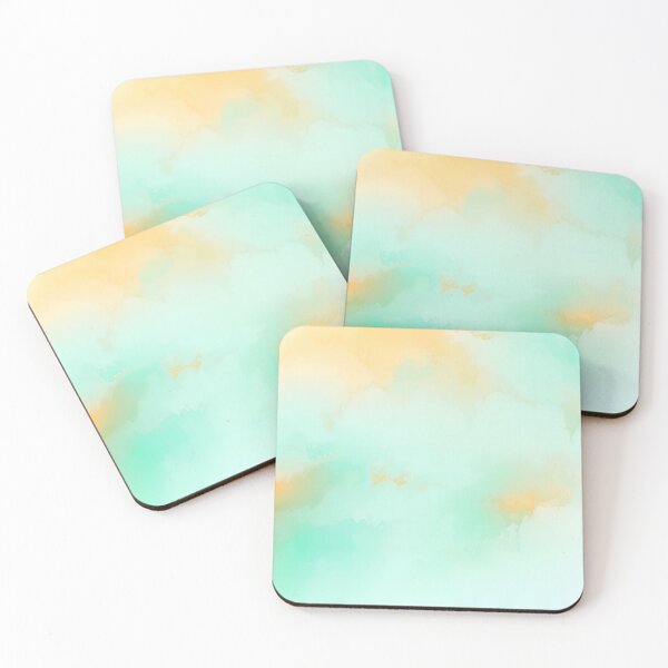 Item preview, The smooth gradient fog - green orange designed and sold by Luinaforest.