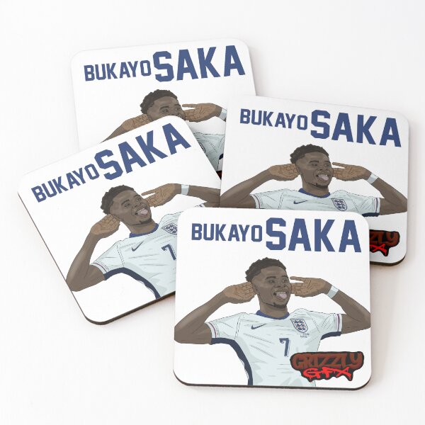 Item preview, Bukayo Saka: England’s Rising Star designed and sold by GrizzlyCollective.