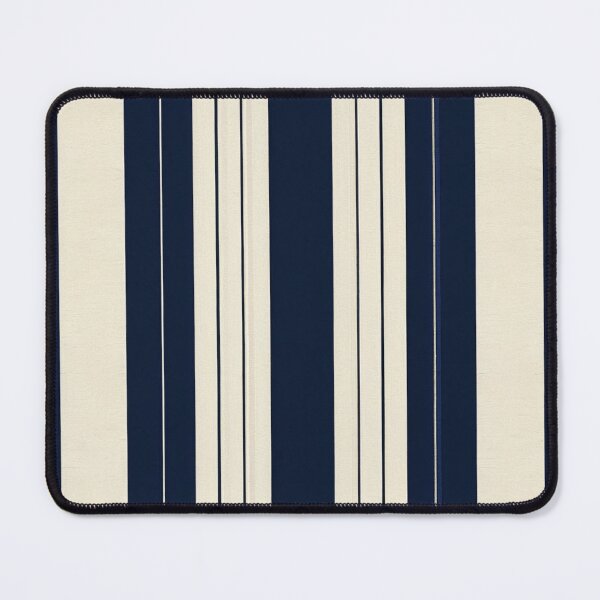 Item preview, classic stripe pattern, line pattern , white, blue lines designed and sold by WATERDUST.