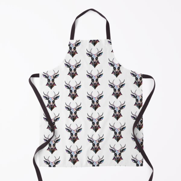 Item preview, holographic 3d deer portrait render illustration designed and sold by ilomuilo.