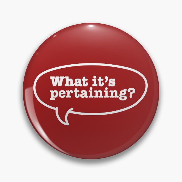 Item preview, What It's Pertaining? Bubble White designed and sold by DuckSoupShop.
