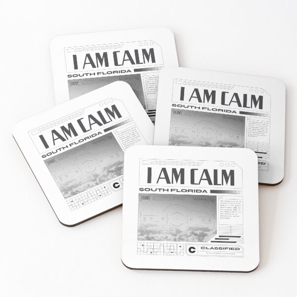 Item preview, I AM CALM CLASSIFIED designed and sold by LakelandT.