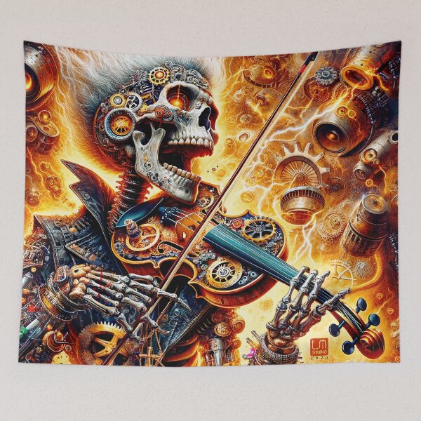 Item preview, Skeleton Rock Band - Violinist designed and sold by LUMINGSTUDIO.