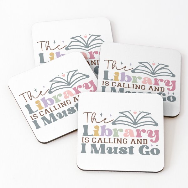 Item preview, Book Lovers’ Delight: Illustrated Library Theme designed and sold by Art-shia.