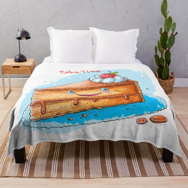Item preview, Indulge in Cake Time with a Smiling Slice designed and sold by kjon88.