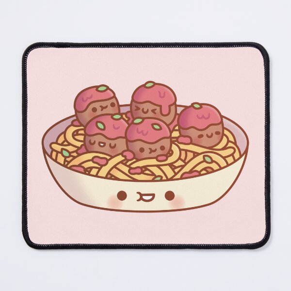 Artikelvorschau, Süße Spaghetti und Fleischbällchen Pasta entworfen und verkauft von rustydoodle.
