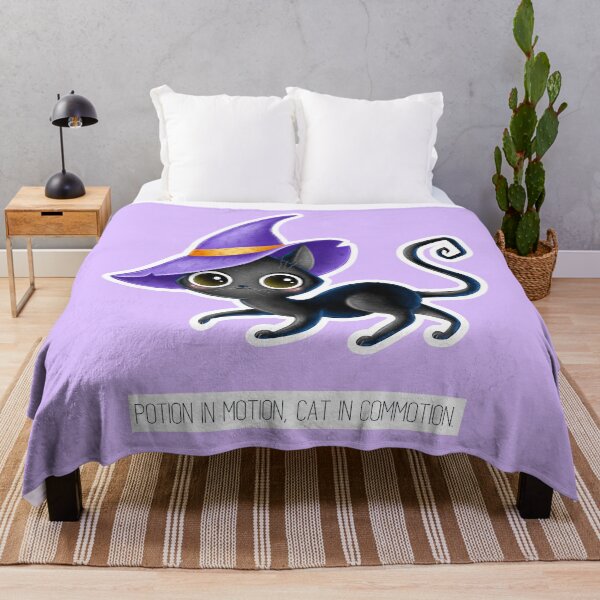 Item preview, Potion in motion, cat in commotion #CatGifts #CatLady #CatMom #CatDad #CatLife designed and sold by Anna Halasek.