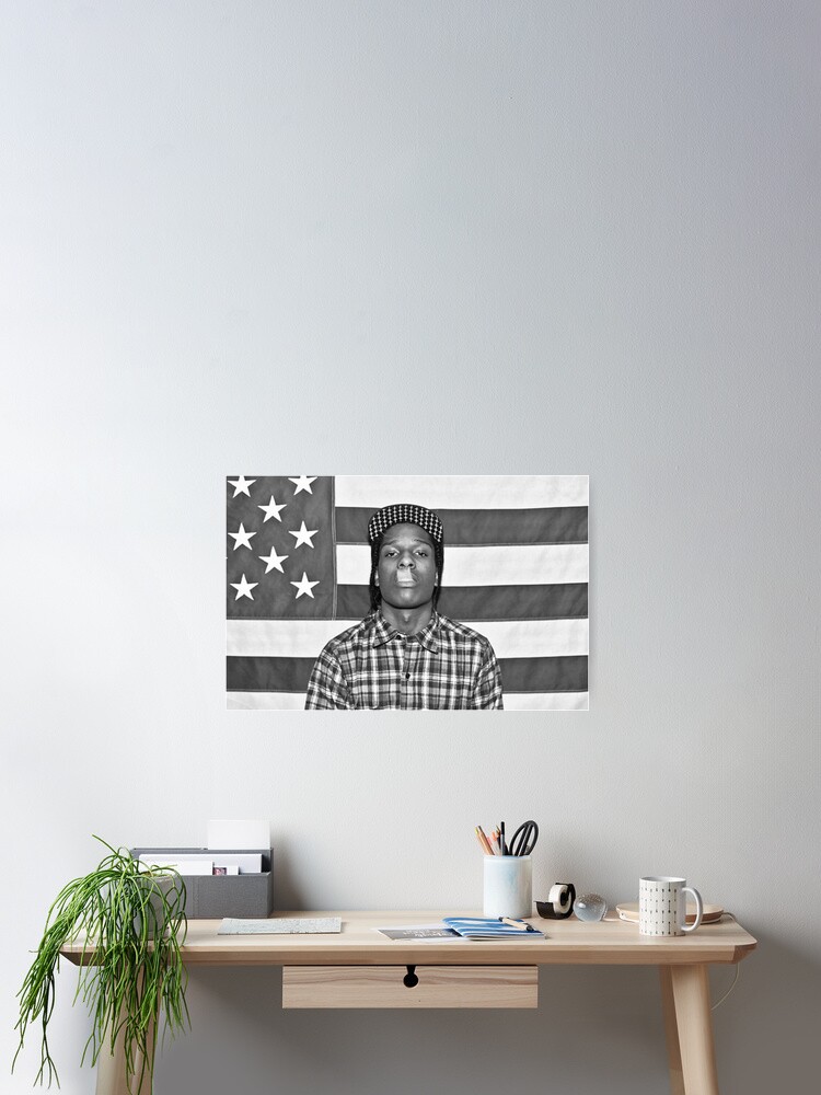 Style Asap With Flag | Poster