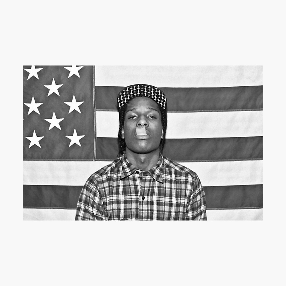 Style Asap With Flag | Poster