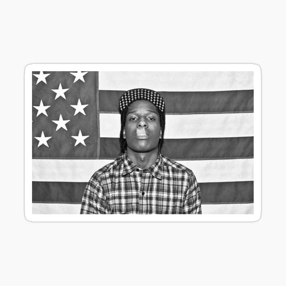 Style Asap With Flag | Poster