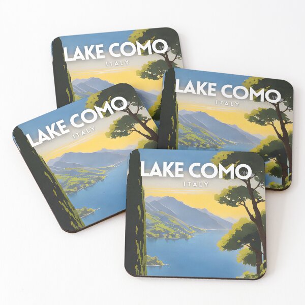 Item preview, Lake Como Italy Travel Poster designed and sold by ZionPosteria.