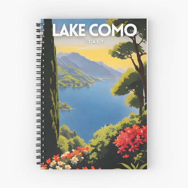 Item preview, Lake Como Italy Travel Poster designed and sold by ZionPosteria.