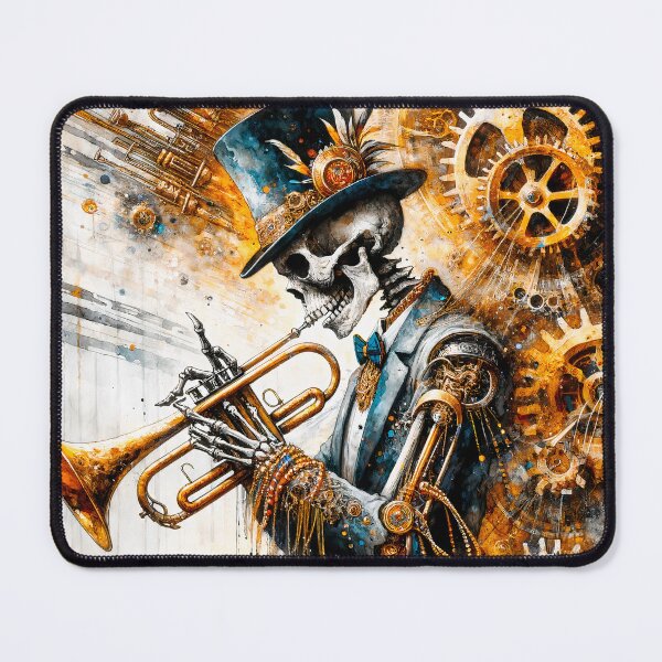 Item preview, Skeleton Rock Band - Trumpeter designed and sold by LUMINGSTUDIO.