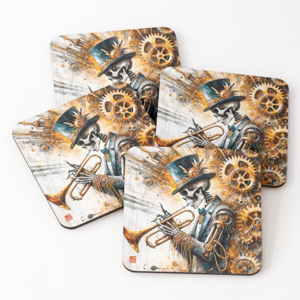 Item preview, Skeleton Rock Band - Trumpeter designed and sold by LUMINGSTUDIO.