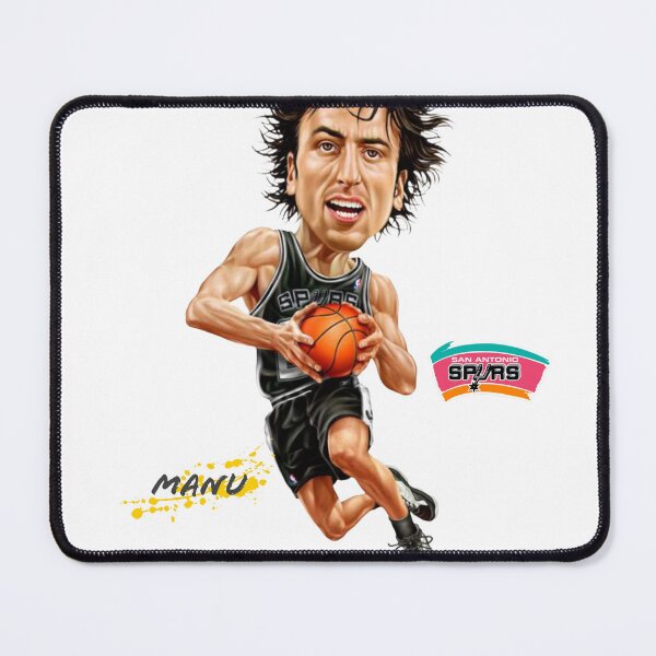 Item preview, San Antonio Spurs Manu Ginobili design designed and sold by StylesandFlavor.