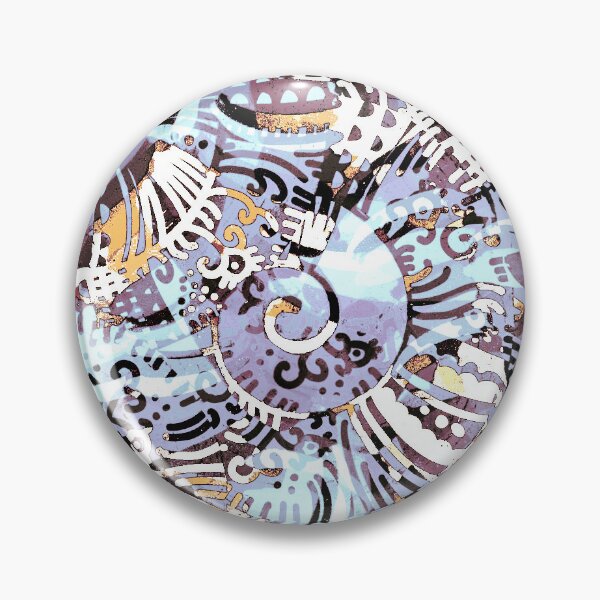 Item preview, Marine abstraction, purple-blue version designed and sold by Alex  Blud.