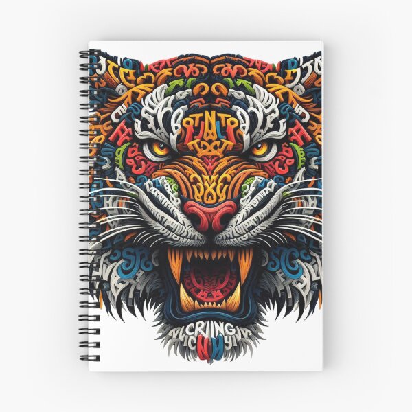 Item preview, Vibrant Stripes: A Symphony of Color in the Wild Tiger designed and sold by aZRaSs.