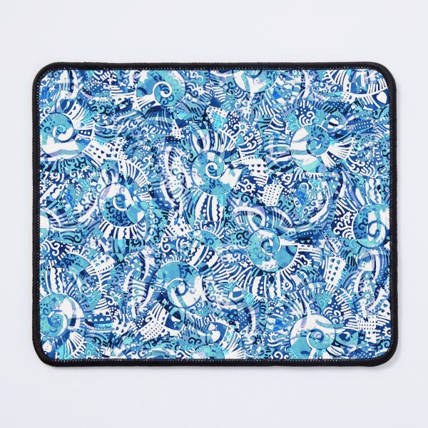 Item preview, Marine abstraction, blue version designed and sold by Alex Blud.
