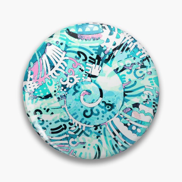 Item preview, Marine abstraction, light blue version designed and sold by Alex  Blud.