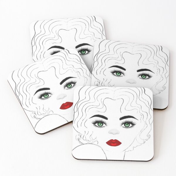 Item preview, Art Deco lady - face sketch designed and sold by Christina Brunton Art.