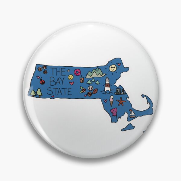 Item preview, Massachusetts sticker, designed and sold by mothbab3.