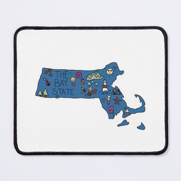 Item preview, Massachusetts sticker, designed and sold by mothbab3.