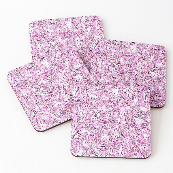 Item preview, Marine abstraction, pink version designed and sold by Alex  Blud.