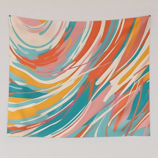 Item preview, Abstract Summer Art Design designed and sold by papi1998.