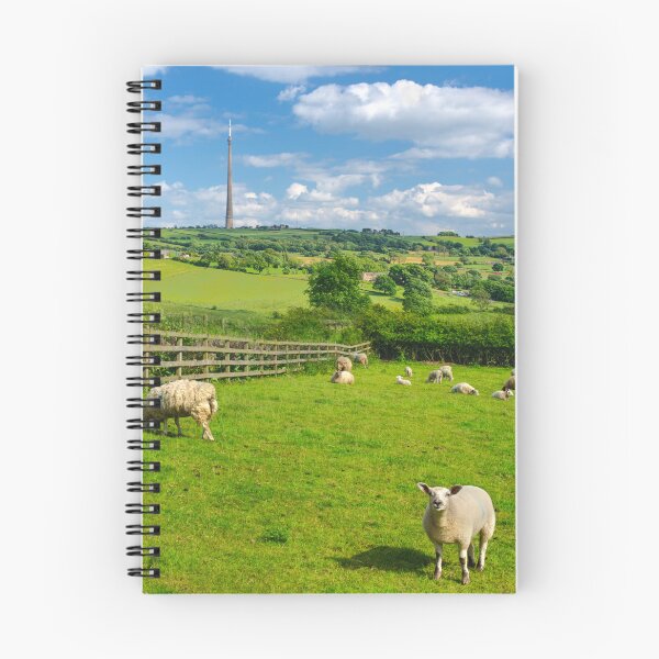 Item preview, Emley Moor Mast Pastoral Landscape designed and sold by Alisonchambers2.