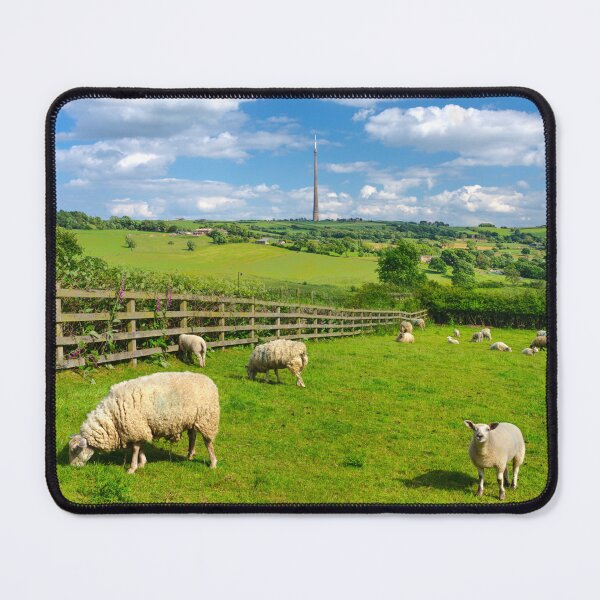 Item preview, Emley Moor Mast Pastoral Landscape designed and sold by Alisonchambers2.