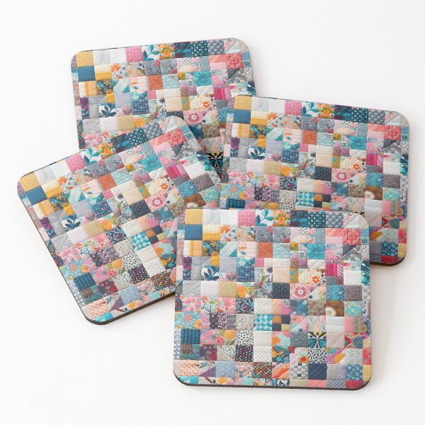 Item preview, Patchwork Perfection: A Symphony of Colors and Patterns designed and sold by daruneenok.