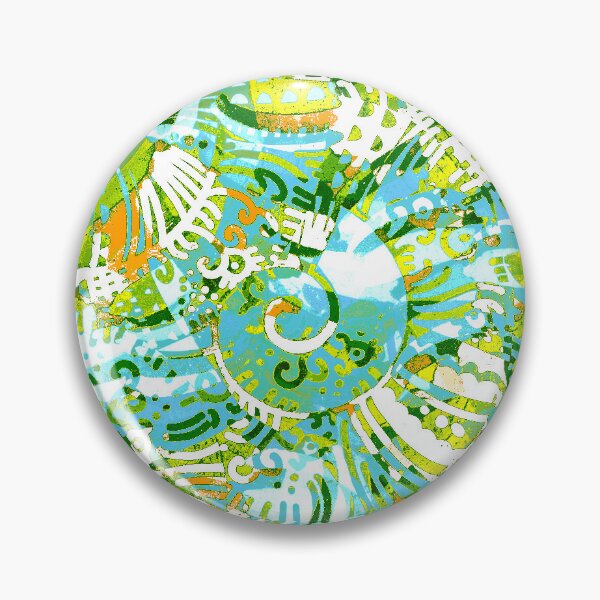 Item preview, Marine abstraction, green-blue version designed and sold by Alex  Blud.