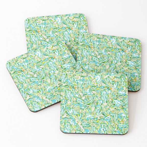 Item preview, Marine abstraction, green-blue version designed and sold by Alex  Blud.