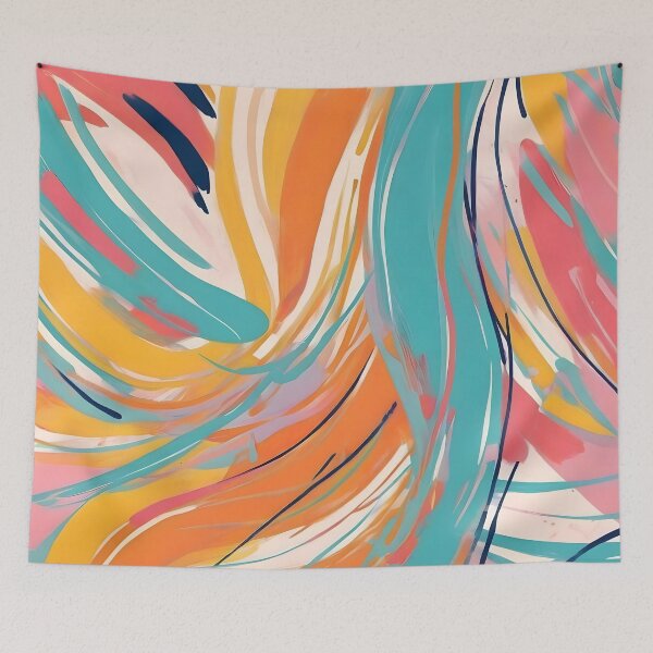 Item preview, Abstract Summer Art Design designed and sold by papi1998.