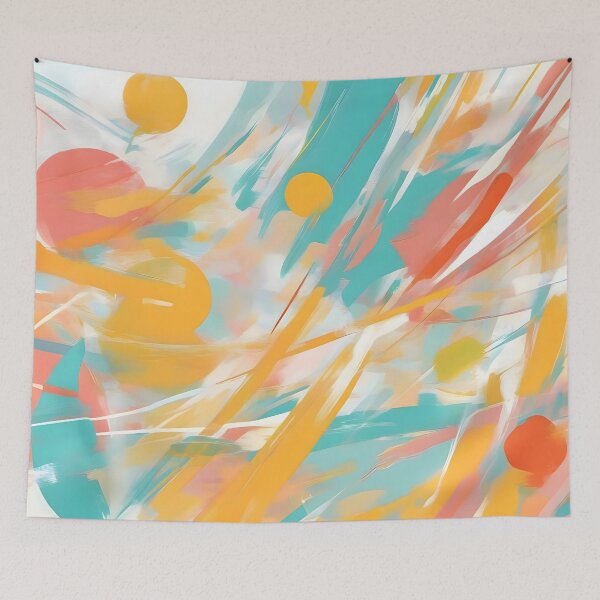 Item preview, Abstract Summer Art Design designed and sold by papi1998.