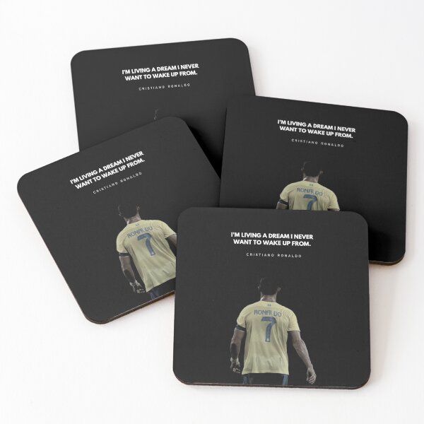 Item preview, Cristiano Ronaldo Motivational Quote Portrait designed and sold by SuccessInsanity.