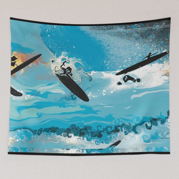 Item preview, Cosmic surfer designed and sold by Gennifer Anderson.